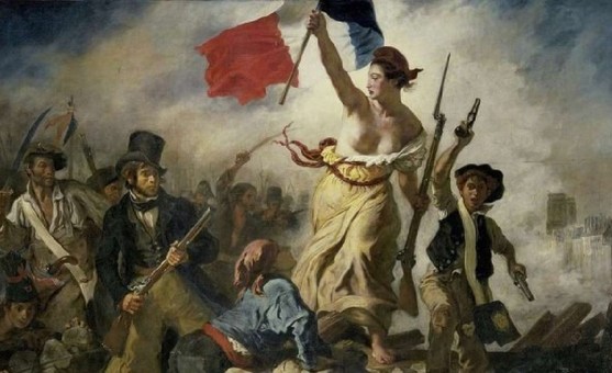Romanticismo, La libertad guiando al pueblo, Eugène Delacroix